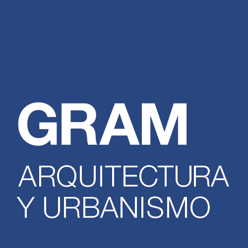 Imagen del logotipo de la empresa de arquitectura GRAM ARQUITECTURA Y URBANISMO