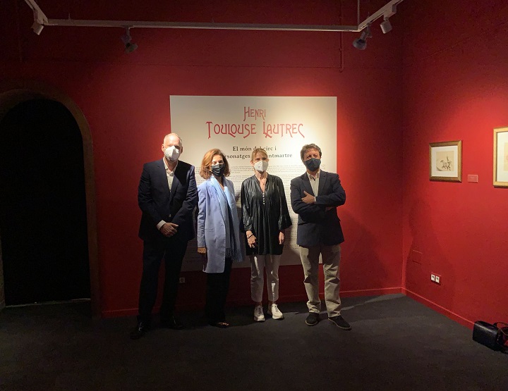 Opening visit of the Toulouse-Lautrec exhibition
